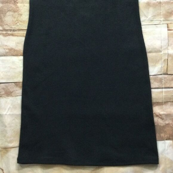 Alternative Apparel Womens Dress sz S new Black Ribbed Knit Henley Stretch r1122 - Picture 6 of 12